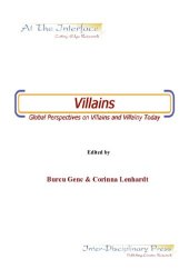 book Villains: Global Perspectives on Villains and Villainy Today