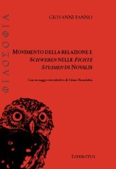 book Movimento della relazione e Schweben nelle Fichte Studien di Novalis