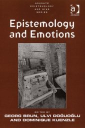 book Epistemology and Emotions (Ashgate Epistemology and Mind Series)