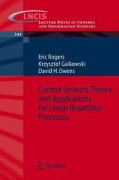 book Control Systems Theory and Applications for Linear Repetitive Processes