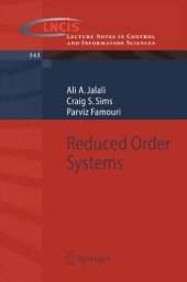 book Reduced Order Systems