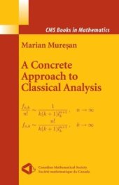 book A Concrete Approach to Classical Analysis (CMS Books in Mathematics)