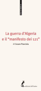 book La guerra d'Algeria e il «manifesto dei 121»