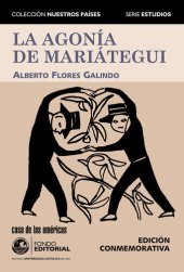 book La agonía de Mariátegui