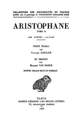 book Aristophane, Tome II: Les Guêpes - La Paix