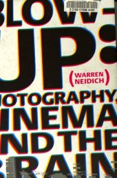 book Blow-up : photography, cinema and the brain