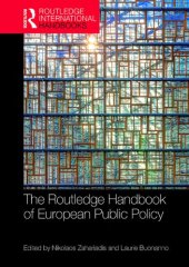 book The Routledge Handbook of European Public Policy