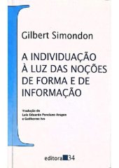 book A Individuação à Luz das Noções de Forma e de Informação