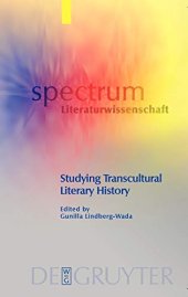 book Studying Transcultural Literary History