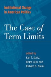 book Institutional Change in American Politics: The Case of Term Limits