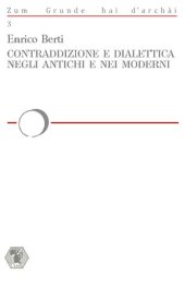 book Contraddizione e dialettica negli antichi e nei moderni