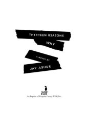 book Thirteen Reasons Why