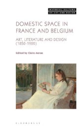 book Domestic Space in France and Belgium: Art, Literature and Design, 1850-1920