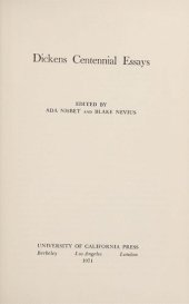 book Dickens Centennial Essays