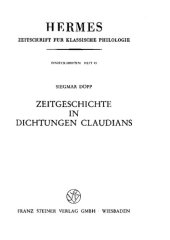 book Zeitgeschichte in Dichtungen Claudians