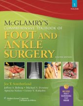 book McGlamry’s Comprehensive Textbook of Foot and Ankle Surgery