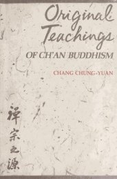 book Original Teachings of Ch'an Buddhism: Selected from The Transmission of the Lamp