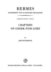 book Chapters on Greek Fish-lore