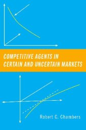 book Competitive Agents in Certain and Uncertain Markets