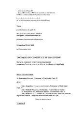 book Logiques du continu et du discontinu: espace, corps et écriture romanesque dans les Continuations du Conte du Graal (1190-1240)