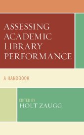 book Assessing Academic Library Performance: A Handbook