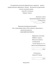 book Горнолыжный туризм в РФ: особенности организации и перспективы развития