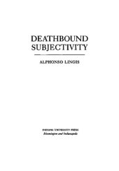 book Deathbound Subjectivity