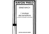 book L'analyse des sensations (EDITIONS JACQUELINE CHAMBON) (French Edition)