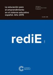 book La educación para el emprendimiento en el sistema educativo español. Año 2015