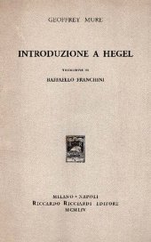 book Introduzione a Hegel