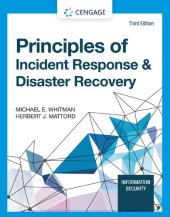 book Principles of Incident Response & Disaster Recovery (MindTap Course List)