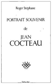 book Portrait souvenir de Jean Cocteau : entretien