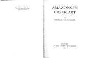 book Amazons in Greek Art