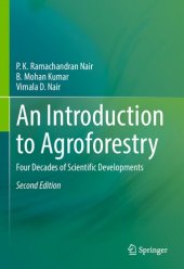 book An Introduction to Agroforestry: Four Decades of Scientific Developments