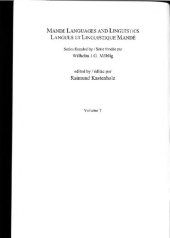 book Eine historische Phonologie der Niger-Volta-Sprachen: Ein Beitrag zur Erforschung der Sprachgeschichte der östlichen Ost-Mandesprachen