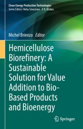 book Hemicellulose Biorefinery: A Sustainable Solution for Value Addition to Bio-Based Products and Bioenergy