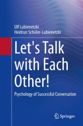 book Let's Talk with Each Other!: Psychology of Successful Conversation