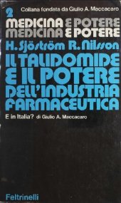 book Il talidomide e il potere dell'industria farmaceutica