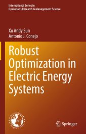 book Robust Optimization in Electric Energy Systems