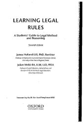 book Learning Legal Rules