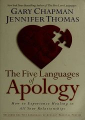 book The five languages of apology how to experience healing in all your relationships