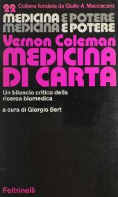 book Medicina di carta. Un bilancio critico della ricerca biomedica