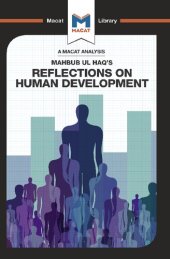 book An Analysis of Mahbub ul Haq's Reflections on Human Development