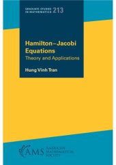 book Hamilton–Jacobi Equations: Theory and Applications