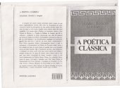 book Aristóteles; Horácio; Longino: A poetica clássica