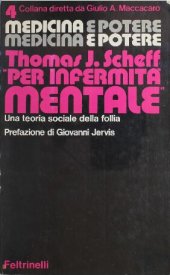 book Per infermità mentale. Una teoria sociale della follia