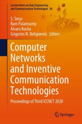 book Computer Networks and Inventive Communication Technologies: Proceedings of Third ICCNCT 2020