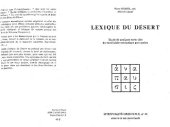 book Lexique du désert: etude de quelques mots-clés du vocabulaire monastique grec ancien