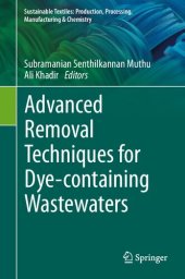 book Advanced Removal Techniques for Dye-containing Wastewaters