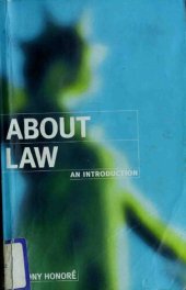 book About Law: An Introduction (Clarendon Law Series)